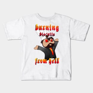 spn burning biscuits from hell Kids T-Shirt